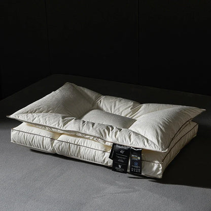 95% Ganzendons Dubbellaags Kussens